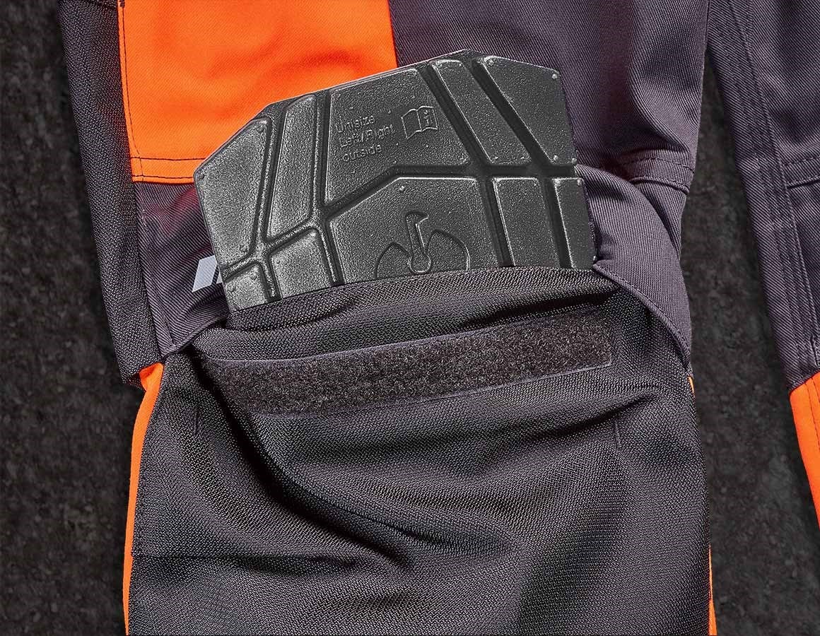 Additional image 1 e.s. Knee Pad Ergonomic, ladies' graphite