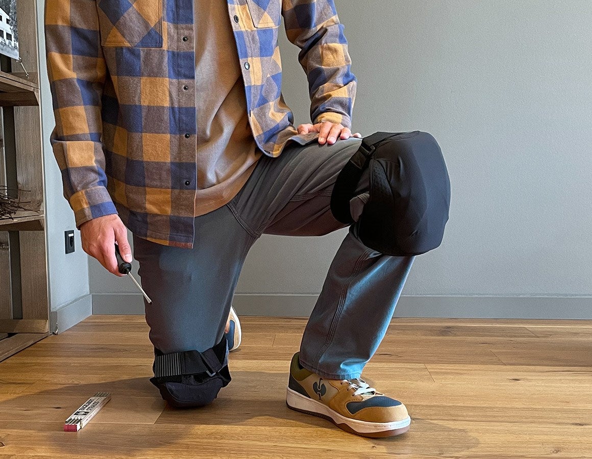 Additional image 2 e.s. Knee pad pocket Pro-Comfort, soft black/black