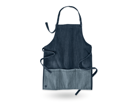 Primary image e.s. Bib Apron denim, short mediumwashed