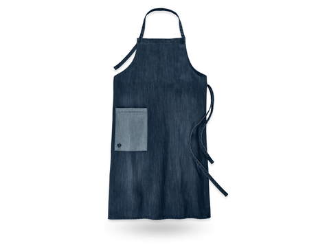 Primary image e.s. Bib Apron denim, long mediumwashed