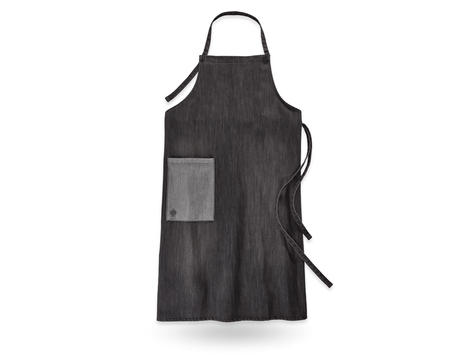 Primary image e.s. Bib Apron denim, long graphitewashed