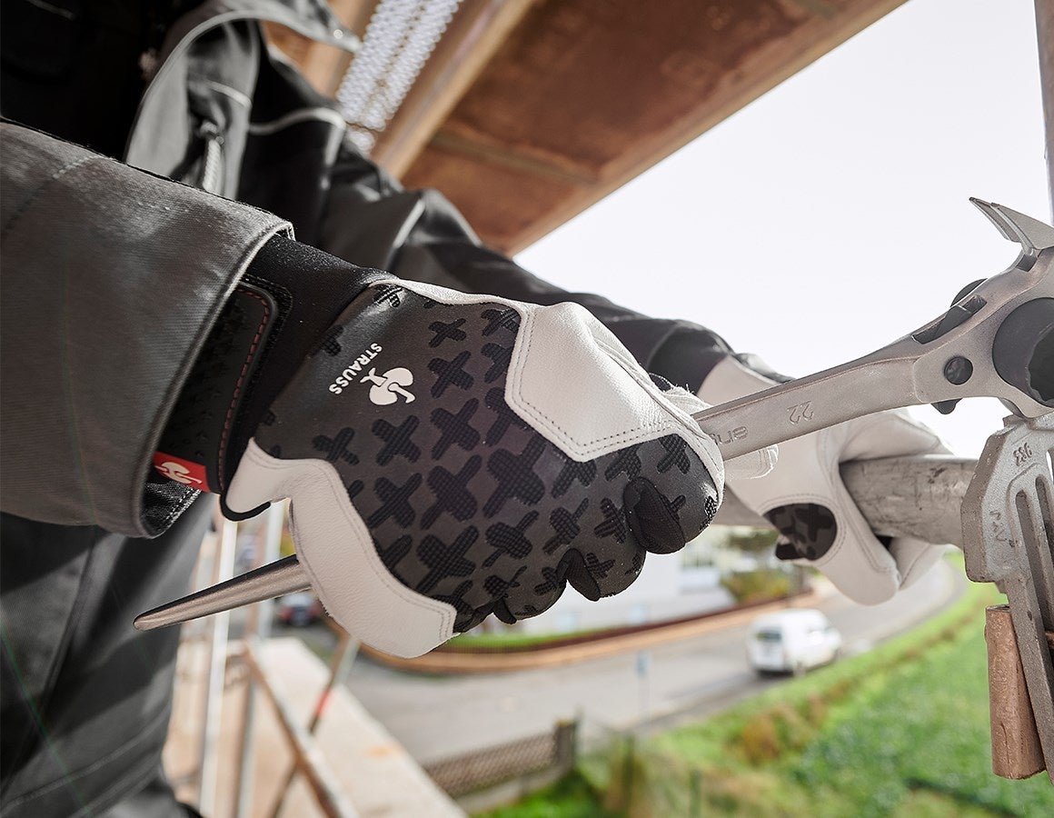 Additional image 2 e.s. Leather assembly gloves ergoplus 8