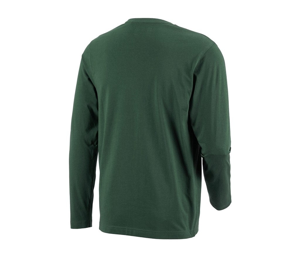 Secondary image e.s. Longsleeve cotton green