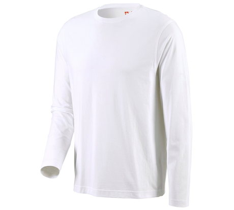 Primary image e.s. Longsleeve cotton white