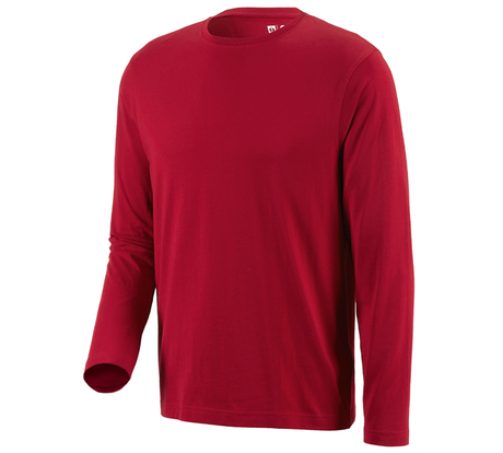 Primary image e.s. Longsleeve cotton red