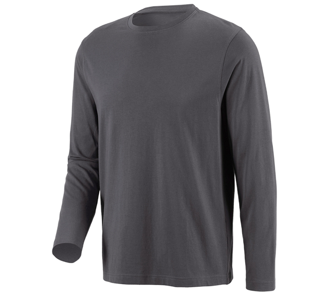 Primary image e.s. Longsleeve cotton anthracite