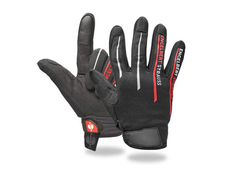 Primary image e.s. Mechanic's gloves Sierra black/red