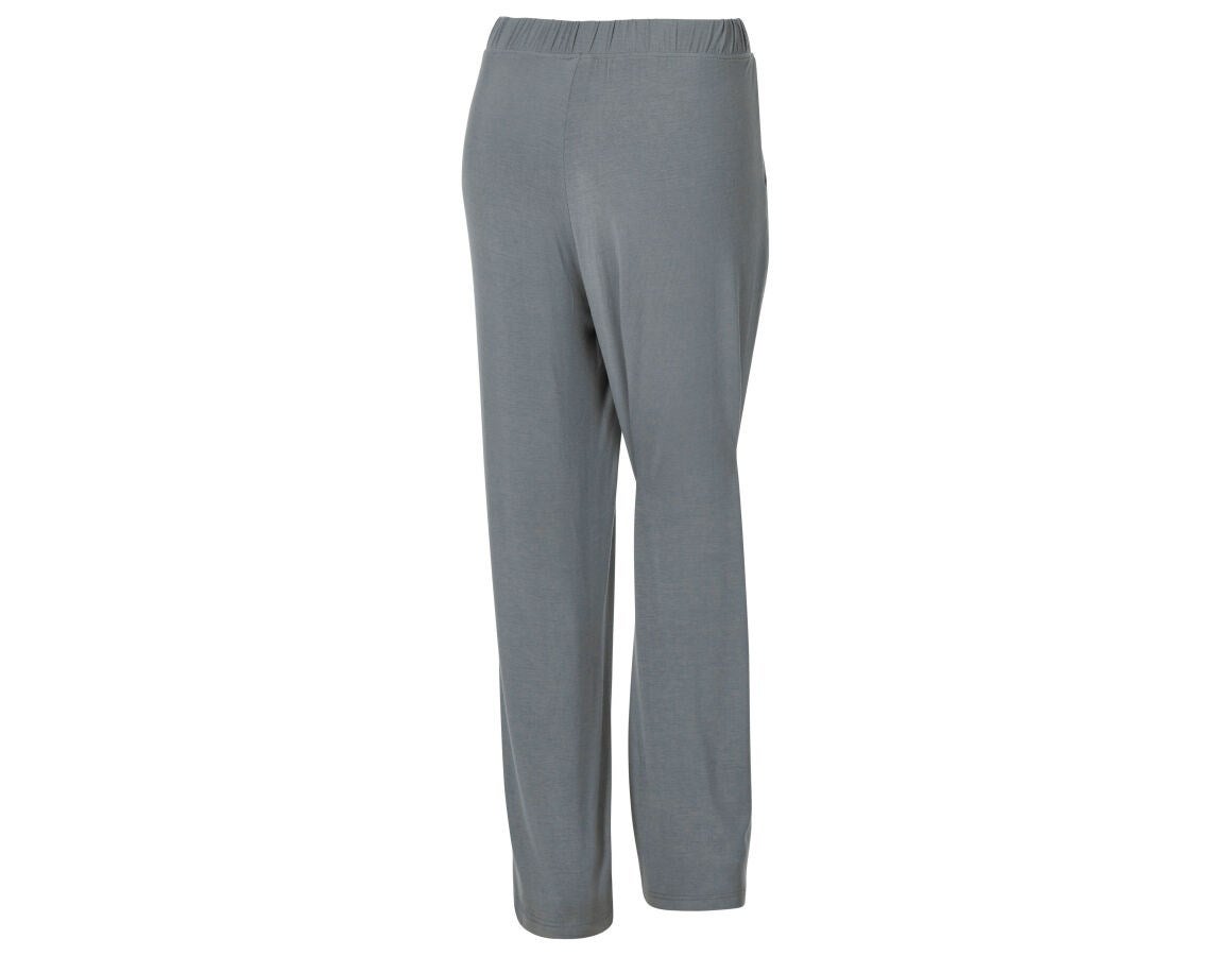 Secondary image e.s. Modal pyjamas trousers, ladies' nordicgrey