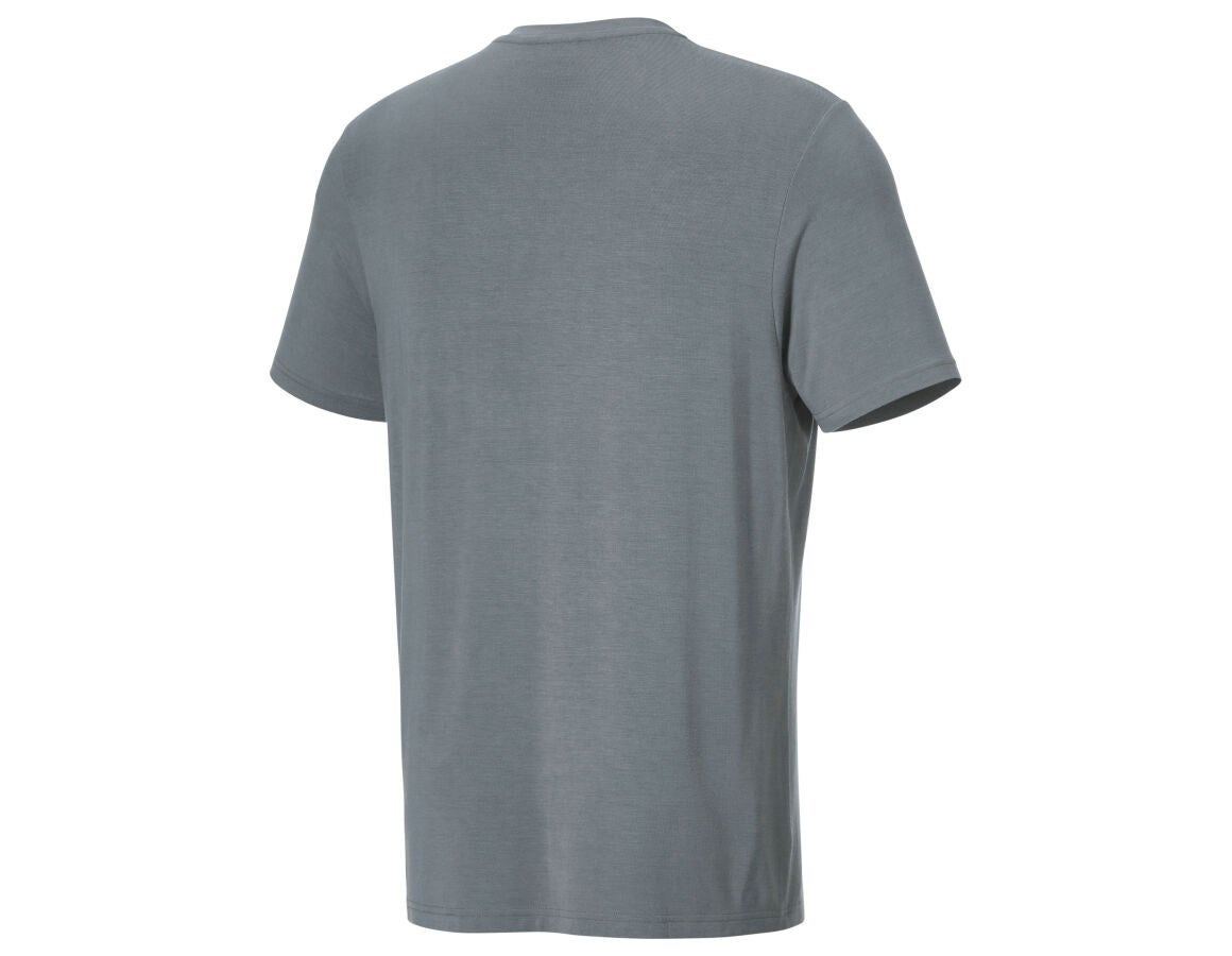 Secondary image e.s. Modal pyjama T-shirt nordicgrey