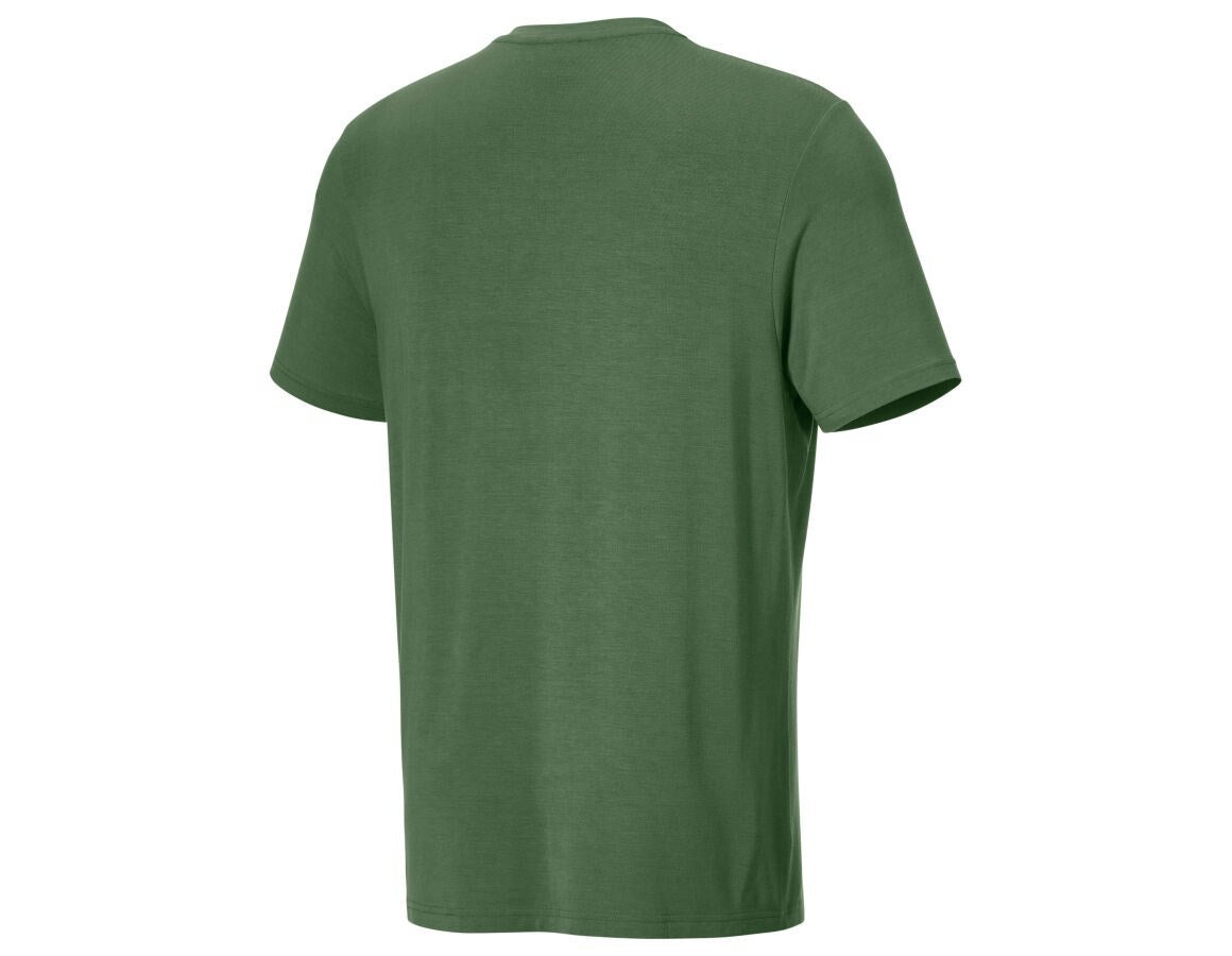 Secondary image e.s. Modal pyjama T-shirt nordicgreen