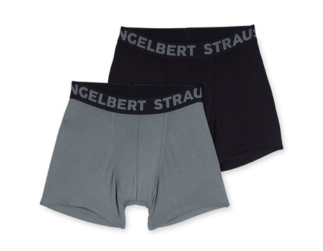 Primary image e.s. Modal stretch pants, pack of 2 nordicgrey+black