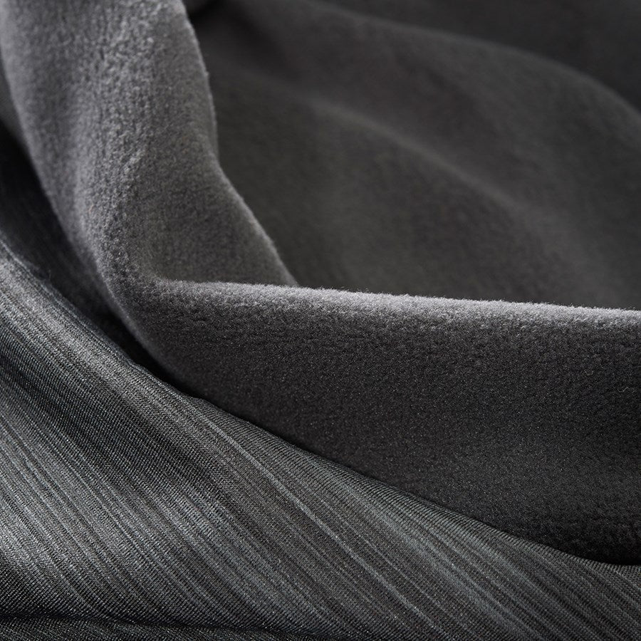 Detailed image e.s. Multifunctional microfleece scarf black