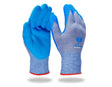 Primary image e.s. Nitrile foam gloves evertouch allseasons blue/lightblue-melange
