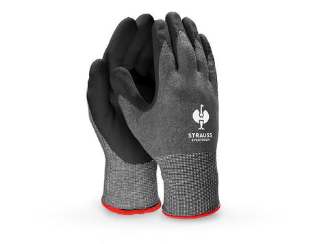 Primary image e.s. Nitrile foam gloves evertouch allseasons black/grey