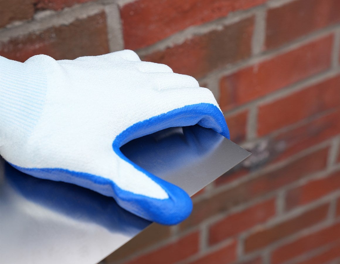 Additional image 1 e.s. Nitrile gloves evertouch cut C blue/lightblue-melange