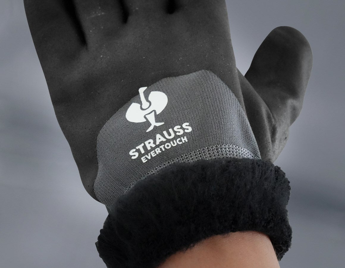 Additional image 6 e.s. Nitrile foam gloves evertouch winter black/grey