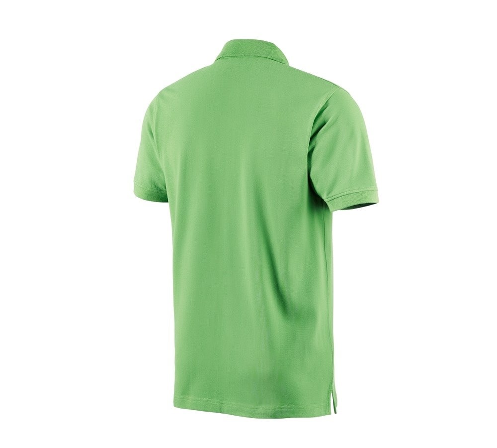 Secondary image e.s. Polo shirt cotton apple green