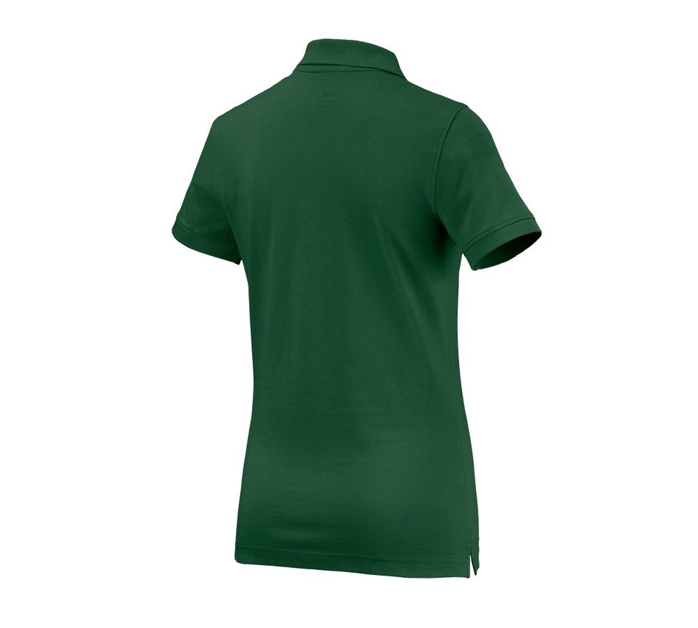 Secondary image e.s. Polo shirt cotton, ladies' green