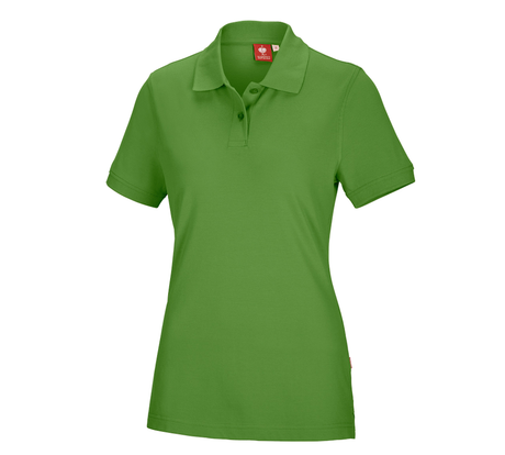 Primary image e.s. Polo shirt cotton, ladies' seagreen