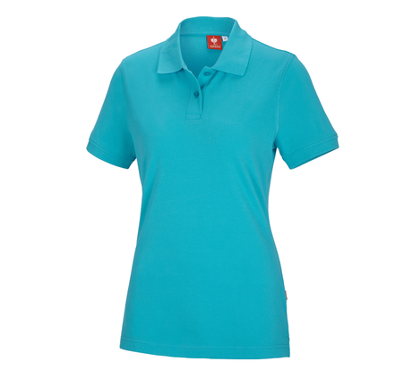 Primary image e.s. Polo shirt cotton, ladies' capri