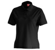 Primary image e.s. Polo shirt cotton, ladies' black