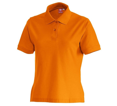 Primary image e.s. Polo shirt cotton, ladies' orange