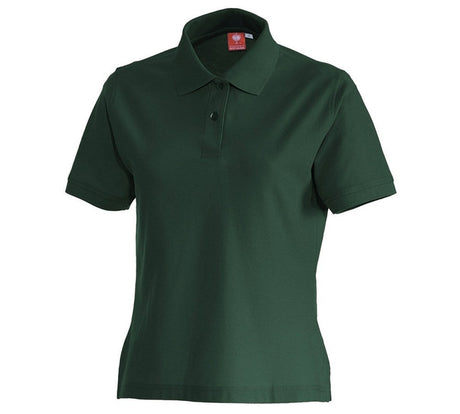 Primary image e.s. Polo shirt cotton, ladies' green