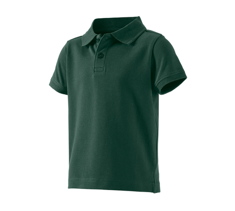 Primary image e.s. Polo shirt cotton stretch, children's green