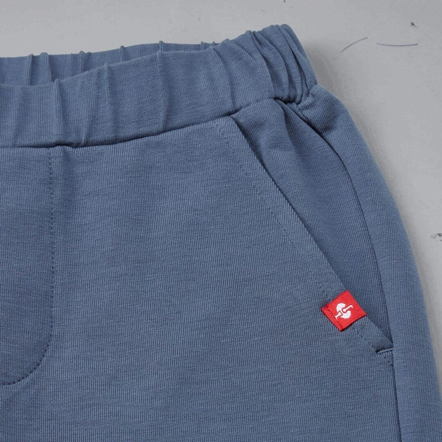 Detailed image e.s. Pyjama trousers cotton stretch, children’s nordicblue