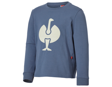 Primary image e.s. Pyjama longsleeve cotton stretch, children’s nordicblue
