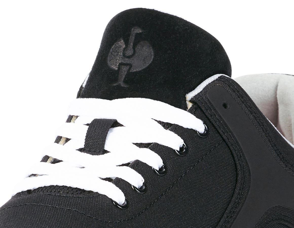 Detailed image e.s. S1P Safety shoes Sutur black/white