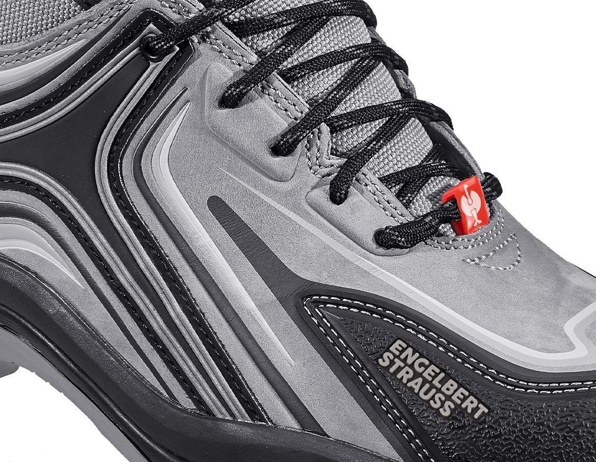 Detailed image e.s. S3 Safety shoes Cursa platinum/anthracite