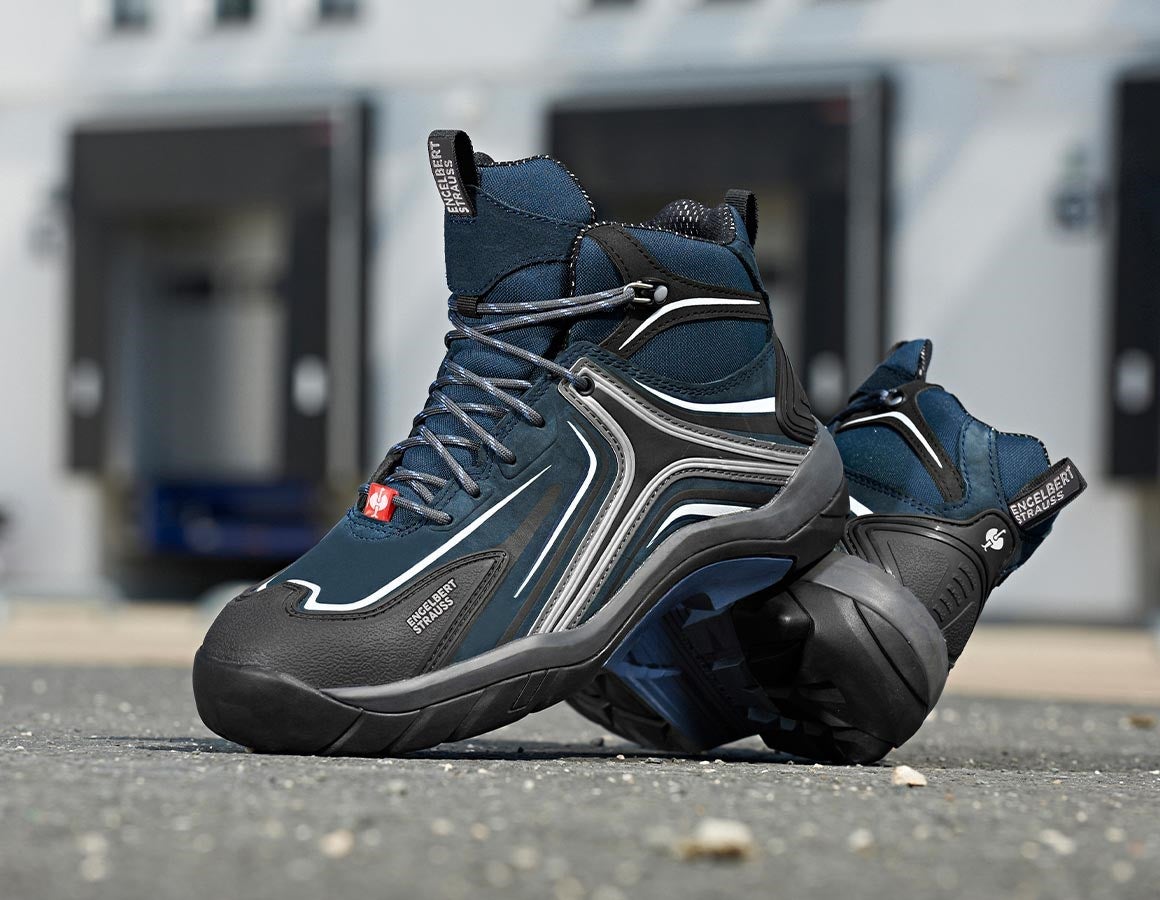 Main action image e.s. S3 Safety shoes Cursa sapphire/cement