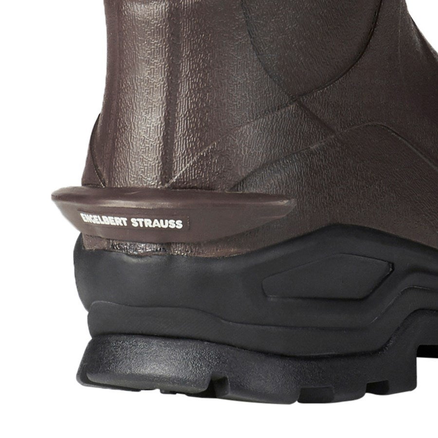 Detailed image e.s. S5 Neoprene safety boots Kore high chestnut/black