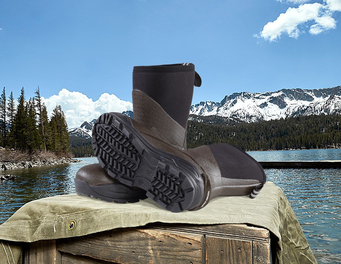 Additional image 1 e.s. S5 Neoprene safety boots Kore high chestnut/black