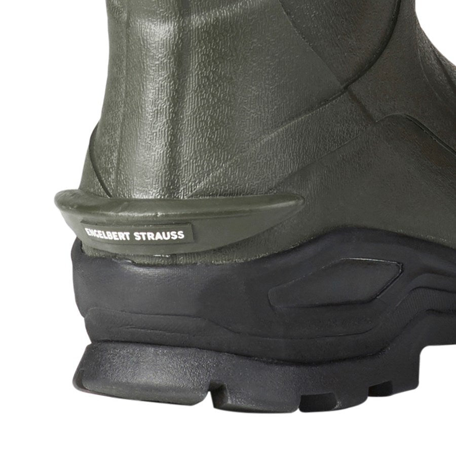 Detailed image e.s. S5 Neoprene safety boots Kore x-high thyme/black