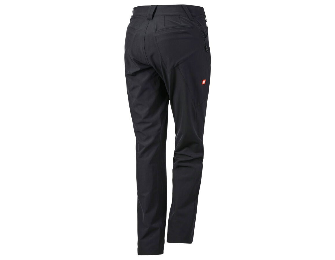 Secondary image e.s. Service cargo trousers, ladies' black