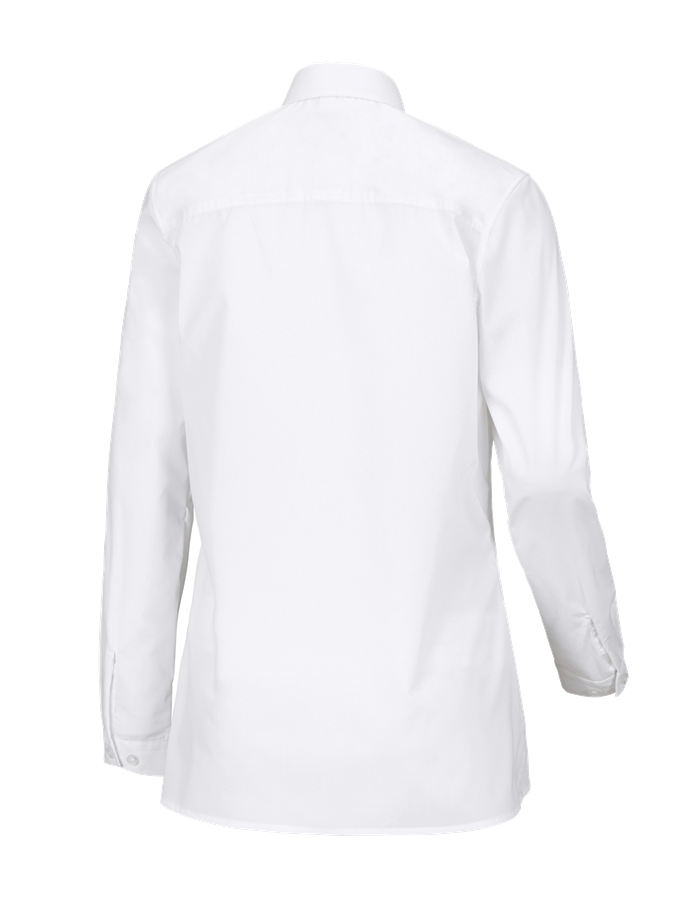 Secondary image e.s. Service blouse long sleeved white