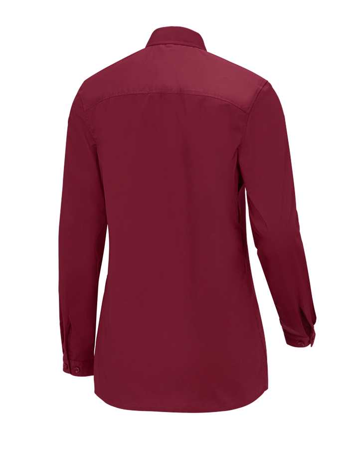 Secondary image e.s. Service blouse long sleeved ruby