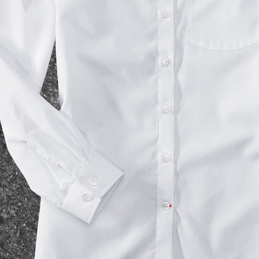 Detailed image e.s. Service blouse long sleeved white