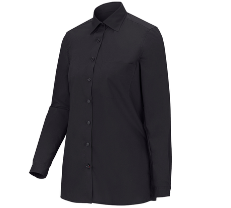 Primary image e.s. Service blouse long sleeved black
