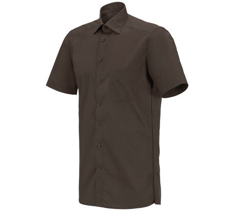 Primary image e.s. Service shirt short sleeved chestnut