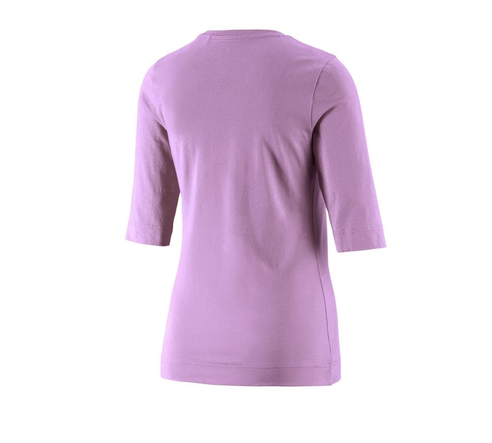 Secondary image e.s. Shirt 3/4 sleeve cotton stretch, ladies' lavender
