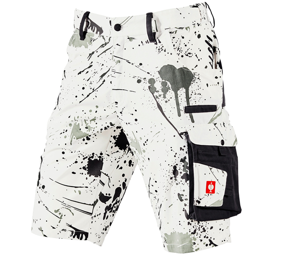 Primary image e.s. Shorts Painter white/graphite