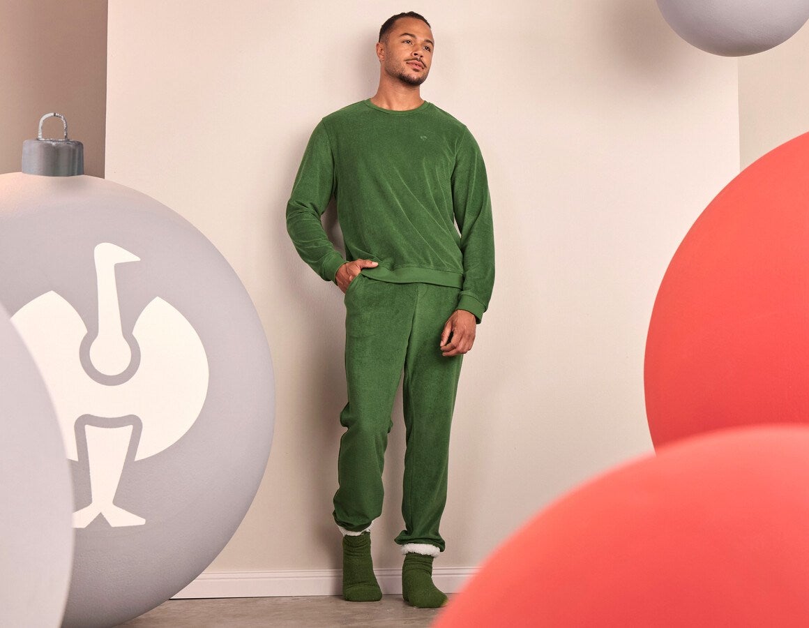 Additional image 1 e.s. Sweat trousers Terry nordicgreen