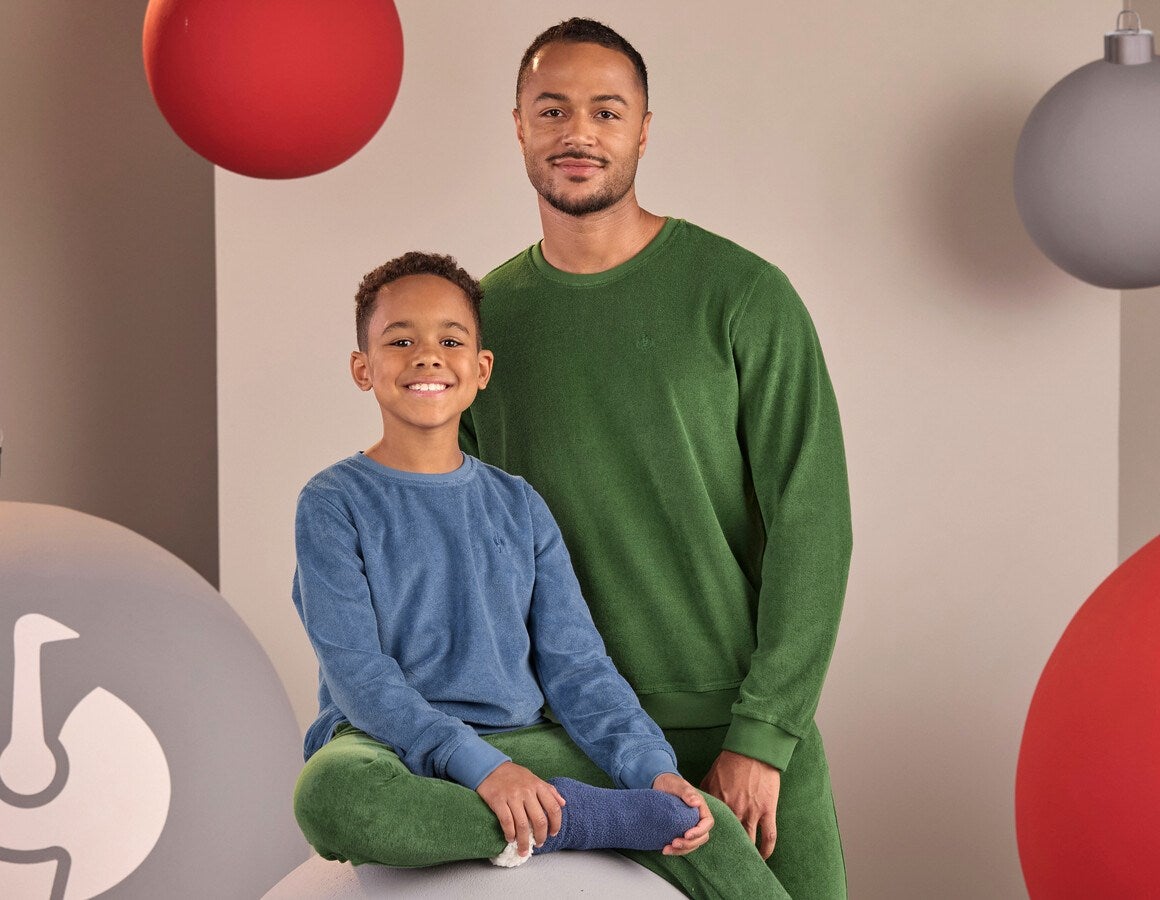 Additional image 2 e.s. Sweat trousers Terry nordicgreen