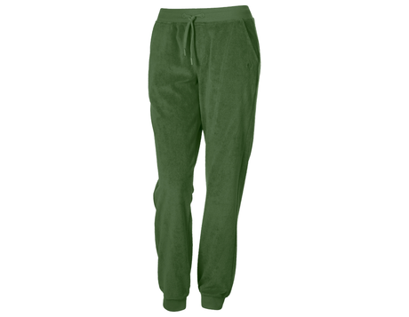 Primary image e.s. Sweat trousers Terry, ladies' nordicgreen