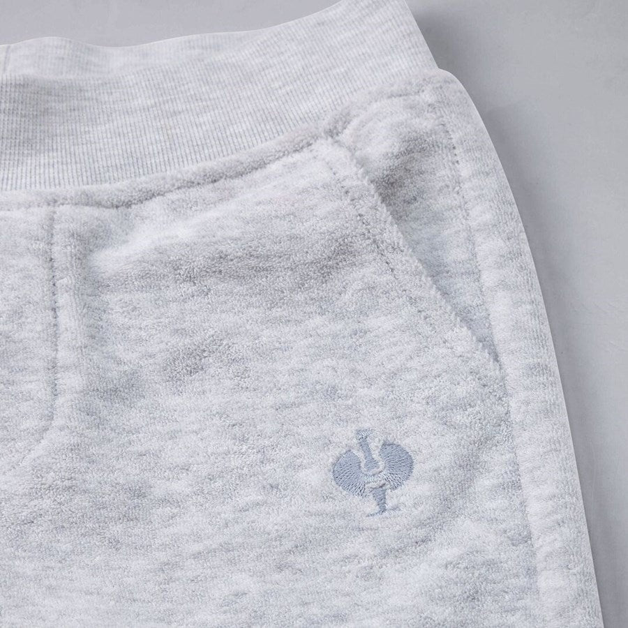 Detailed image e.s. Sweat trousers Terry, children's grey melange