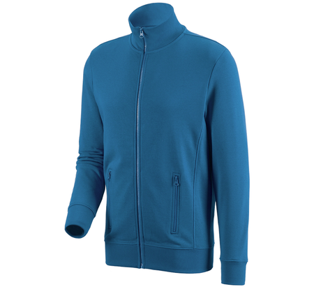 Primary image e.s. Sweat jacket poly cotton atoll