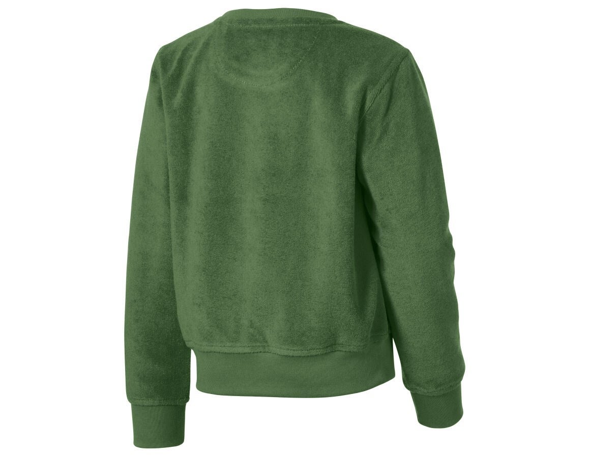 Secondary image e.s. Sweatshirt Terry, children's nordicgreen